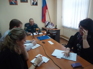 ЮГС: Юргинские пожарные провели брифинг с городскими СМИ