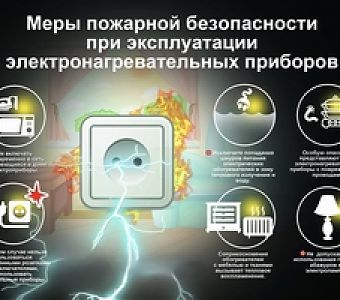 Правила безопасного обращения с электрообогревателями